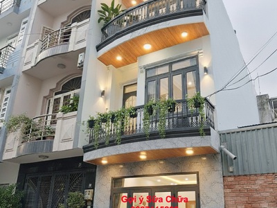 Giảm sốc 900tr nhà vuông shr 3 tầng đ.8m 56m2 phan văn trị bình thạnh s 1