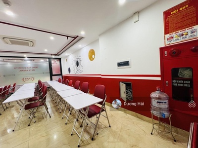 Mặt phố dương khuê cầu giấy - vỉa hè ô tô hai chiều - dòng tiền 75tr/th- 9 tầng thang máy 3