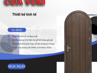 Cửa vòm nhựa composite 1