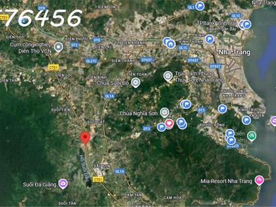 Đất thổ cư giá rẻ tại cam lâm khánh hoà 0