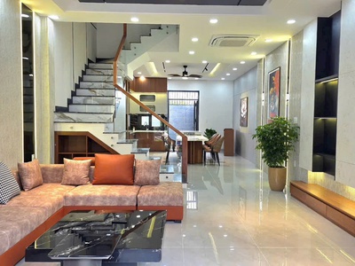Bán nhà mới 3 tầng thiết kế sang trọng full nội thất kđt mỹ gia gói 3, nha trang. 1