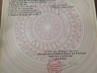 Cần bán gấp đất tại ấp đồng tâm, xã long trạch, cần đước, long an 0