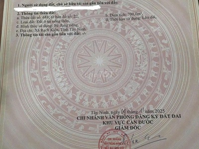 Cần bán gấp đất tại ấp đồng tâm, xã long trạch, cần đước, long an 3