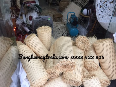 Lưới mây nhựa mắt cáo đan thủ công 2