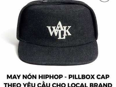 Xưởng may nón Pillbox theo yêu cầu cho brand 0