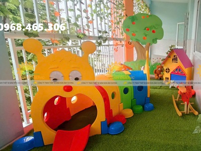 Hang chui con sâu mầm non, hầm chui cú mèo mầm non 0