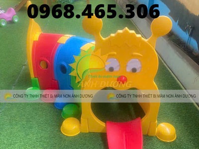 Hang chui con sâu mầm non, hầm chui cú mèo mầm non 2