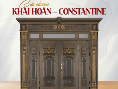 Cửa thép classic 2025: nét đẹp hoài cổ vượt thời gian trong không gian hiện đại 4