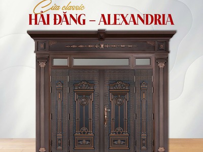 Cửa thép vân gỗ Saigondoor 2