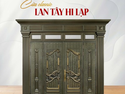 Cửa thép vân gỗ Saigondoor 0