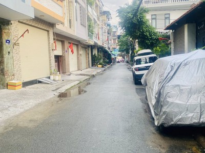 Gò dầu   hẻm ô tô thẳng 1 trục   2 tầng   3pn   55m   nở hậu chỉ 6 tl 0