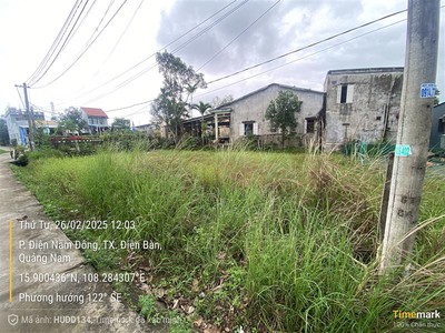 Chủ cần bán gấp đất tại điện nam đông - điện bàn giá 2,2ty 2