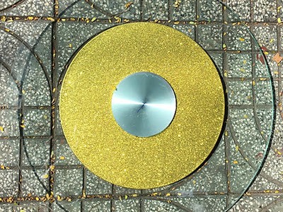 Mâm kính xoay bàn tiệc 3