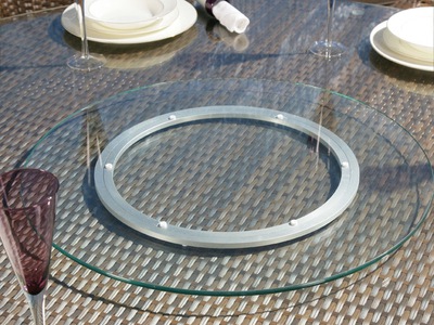 Mâm kính xoay bàn tiệc 4