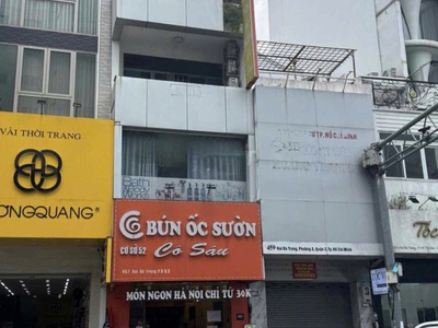 Bán nhà mt 457 hai bà trưng, phường 8, quận 3 0