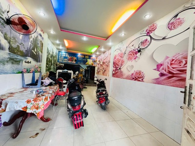 Bán nhà mặt tiền đường đ1   kdc nhị đồng 2, p. dĩ an   xe tải thông   kinh doanh vạn ngành   giá 2