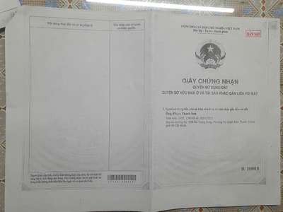 Bán lô đất đẹp mặt tiền đường sông lu xã bình mỹ, củ chi 3