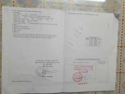 Bán lô đất đẹp mặt tiền đường sông lu xã bình mỹ, củ chi 2