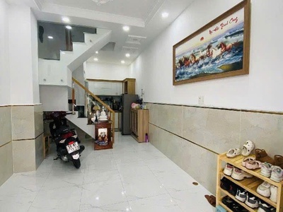 Bán gấp nhà hồ văn long gần ngã tư gò mây hẻm 8m xe hơi ngủ nhà 28m2,4tầng nhỉnh 2tỷ 2