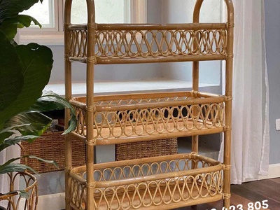 Kệ để đồ mây tre đan 0