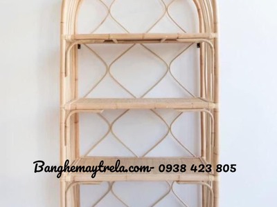 Kệ để đồ mây tre đan 3