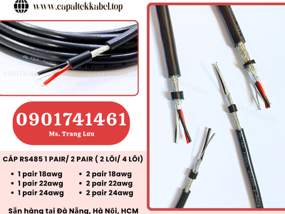 Cáp Rs485 1 Pair, 2 Pair 2 Lõi/4 Lõi Chính Hãng Altek Kabel 0