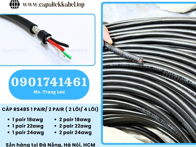 Cáp Rs485 1 Pair, 2 Pair 2 Lõi/4 Lõi Chính Hãng Altek Kabel 2