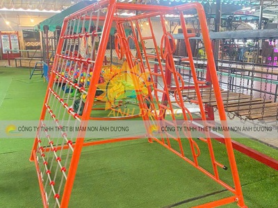Thang leo mầm non, thang leo dây trẻ em 4