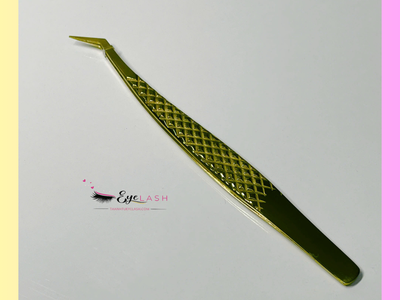 Nhíp Nối Mi Volume Cao Cấp Vàng Ánh Kim Thanh Tú EyeLash 0