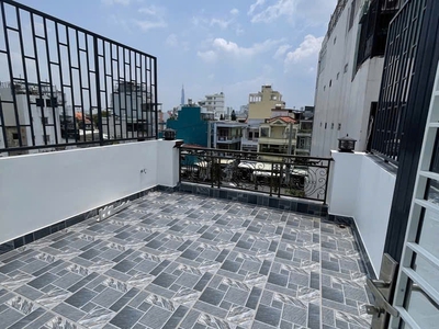 Nhà mới shr 4 tầng hxh 50m2, vuông   lê quang định bình thạnh s 3