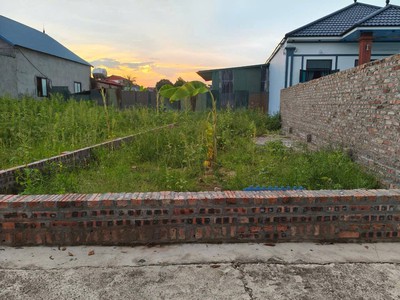 Bán đất chính chủ 100m2, mt5m, 2.5 tỷ, thanh trí, sóc sơn, gần nhiều tiện ích, ô tô 7 chỗ. 0