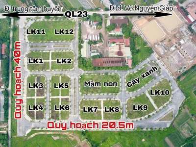 2 lô tái định cư bộ công an - tiên dương 2