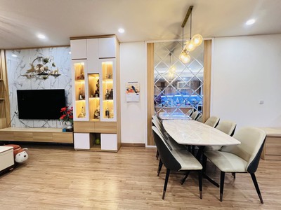 Căn hộ siêu vip sky park tôn thất thuyết 128m 4pn thiết kế đỉnh, 17 tỷ 0