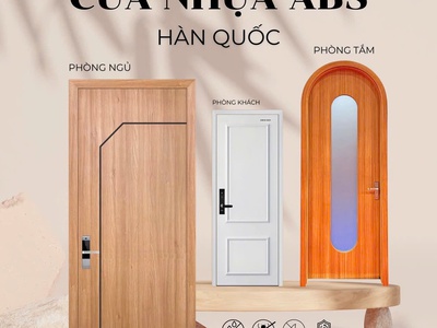Cửa nhựa ABS Hàn Quốc 1