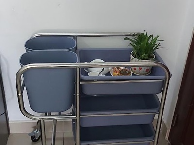 Xe thu dọn thức ăn 2