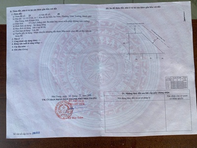 Bán siêu phẩm của nha trang-đất biệt thự an viên 3mặt tiền-sổ đỏ diện tích: 371m2, đường đẹp rộng 1