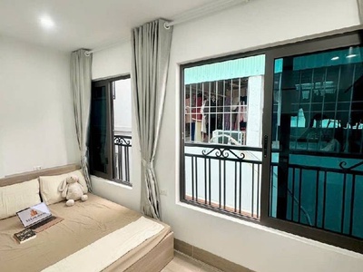 Tòa ccmn hoa bằng dt 40m x6 tầng thang máy 13,8 tỷ-2 thoáng-10 phòng kk,pccc chuẩn 1