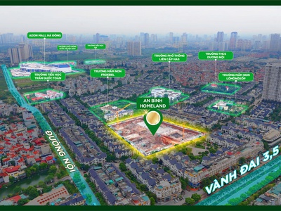 Chung Cư Cao Cấp An Bình Homeland Geleximco Gần Aeon Hà Đông Giá Chỉ Từ 7xTr/M2 2