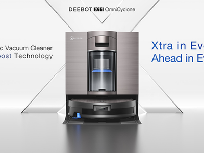 Deebot X11 OmniCyclone làm sạch toàn diện chỉ với một trạm 0
