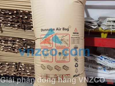 Túi khí chèn hàng giấy Kraft 500x1800mm, túi khí chèn hàng 3 lớp, Airbag, Dunnage air bag 500x1800mm 0