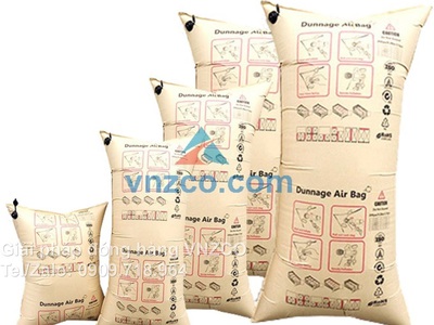 Túi khí chèn hàng giấy Kraft 500x1800mm, túi khí chèn hàng 3 lớp, Airbag, Dunnage air bag 500x1800mm 3