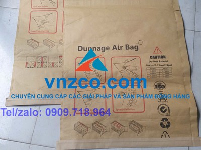 Túi khí chèn hàng giấy Kraft 500x1800mm, túi khí chèn hàng 3 lớp, Airbag, Dunnage air bag 500x1800mm 4