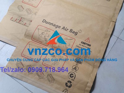 Túi khí chèn hàng giấy Kraft 500x1800mm, túi khí chèn hàng 3 lớp, Airbag, Dunnage air bag 500x1800mm 5