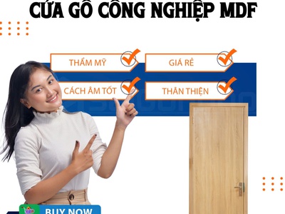 Cửa Gỗ MDF   Đẹp Hiện Đại, Giá Hợp Túi Tiền 0