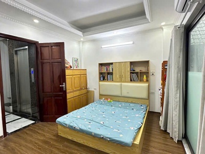 NHÀ ĐỘI CẤN mặt tiền 6M 6 tầng thang máy NHÀ MỚI ĐẸP FULL NỘI THẤT 1