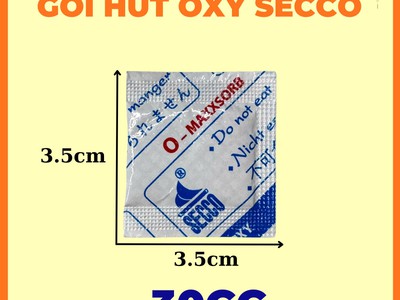 Gói Chống Mốc - Gói Hút Oxy Secco Bảo Quản Cho Thực Phẩm 1