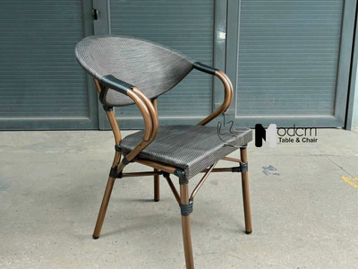 Ghế lưới cafe nhà hàng có tay vịn CC2005-A tại HCM 2