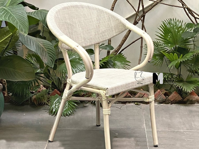 Ghế lưới cafe nhà hàng có tay vịn CC2005-A tại HCM 3