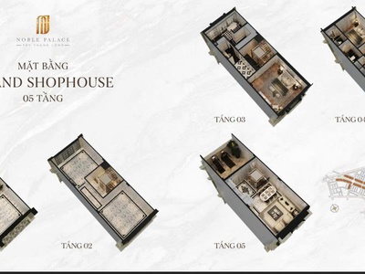 Noble Palace Tây Thăng Long mặt phố 40m, 5 tầng kinh doanh đỉnh cao 19