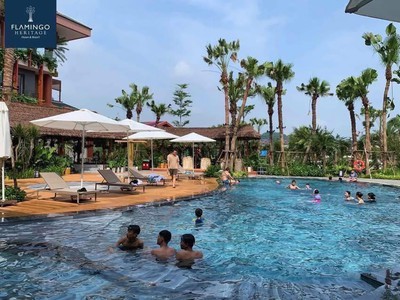 Voucher nghỉ dưỡng FLAMINGO TÂN TRÀO chạm xanh sống chất giữa thiên nhiên 0